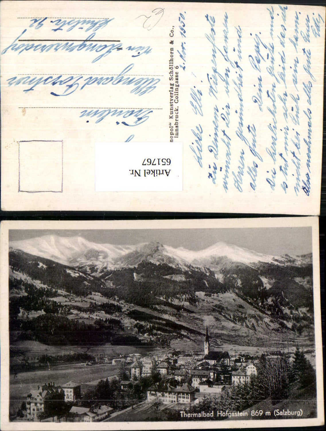 651767, Bad Hofgastein View