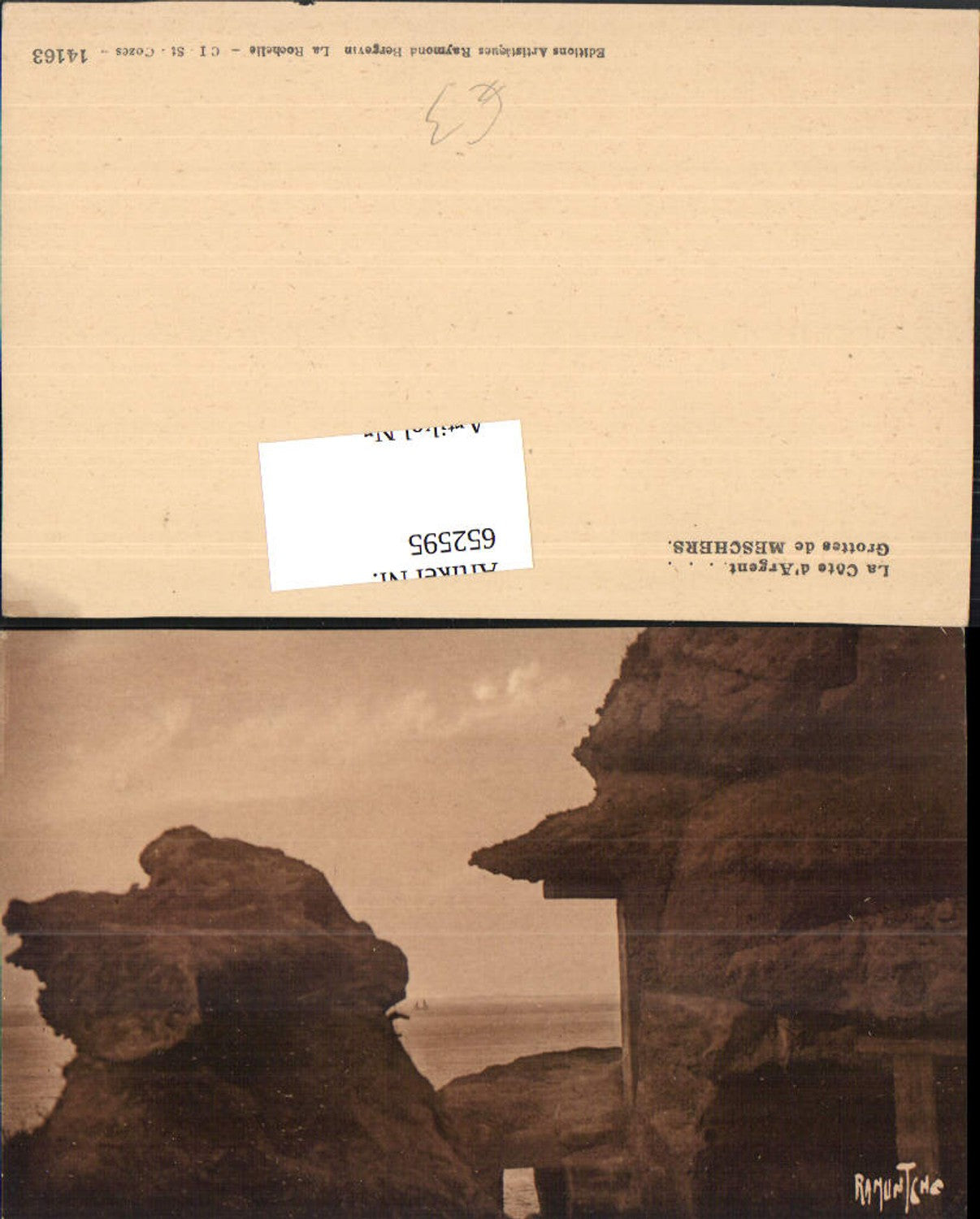652595,La Cote d Argent Grottes de Meschers Grotte Cave