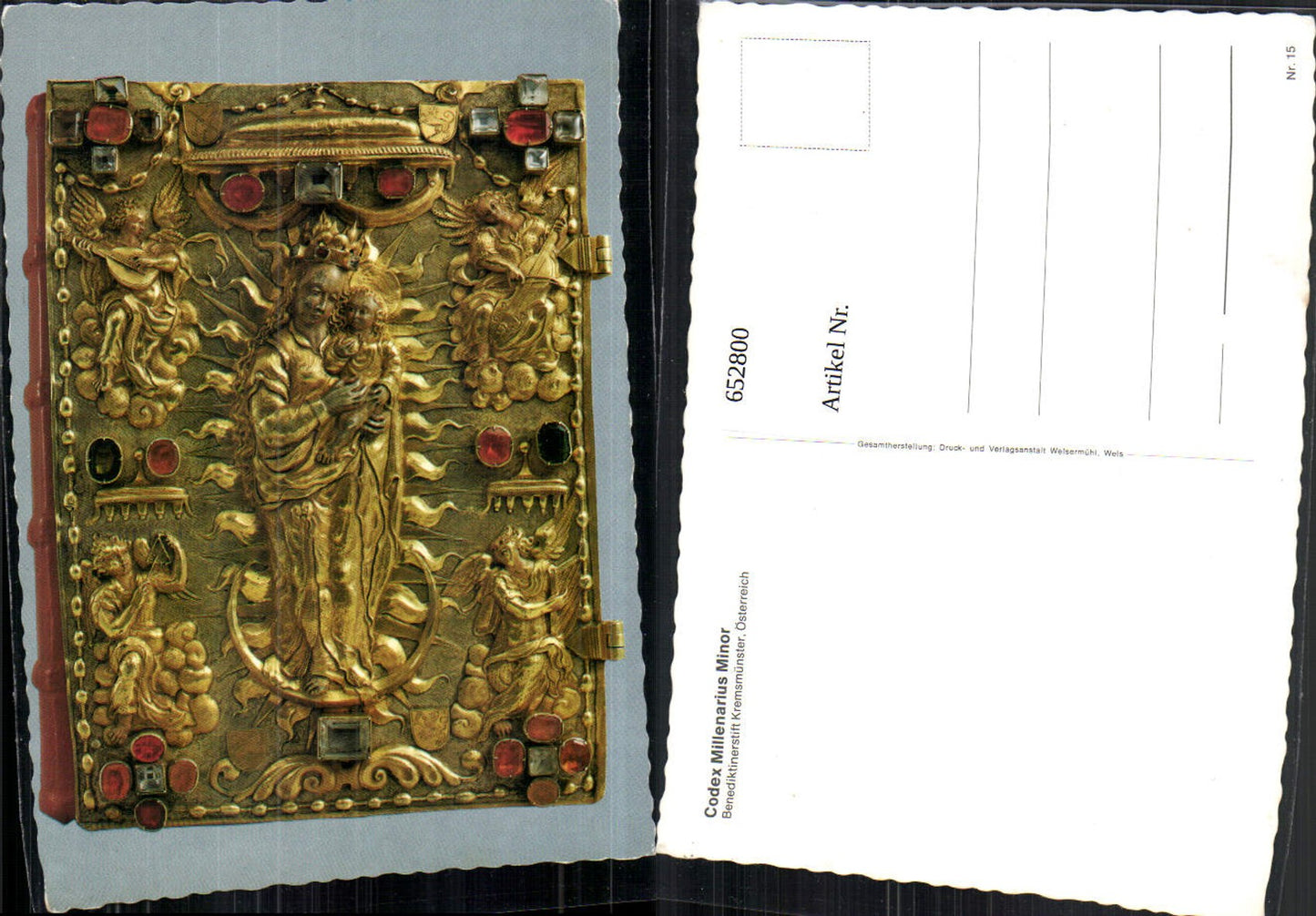 652800, Codex Millenarius Minor Benedictine Abbey Kremsmünster Religion