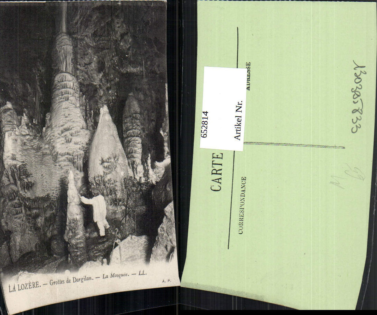 652814,La Lozere Grottes de Dargilan La Mosquee Grotte