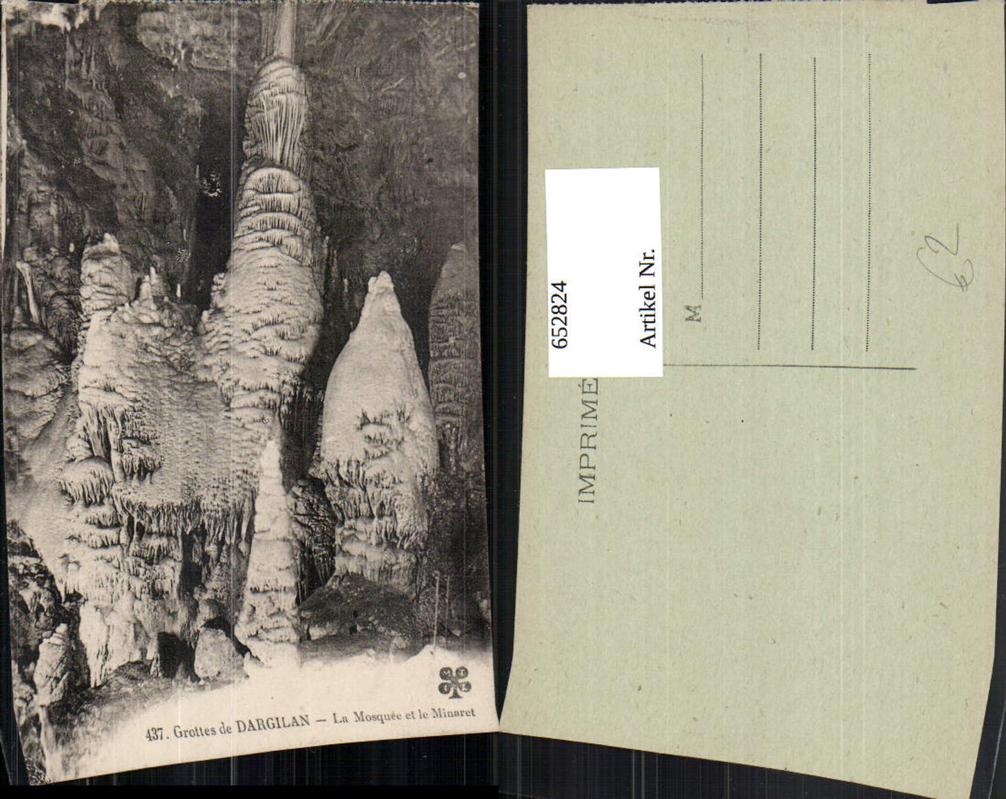 652824,Grottes de Dargilan La Mosquee et le Minaret Grotte