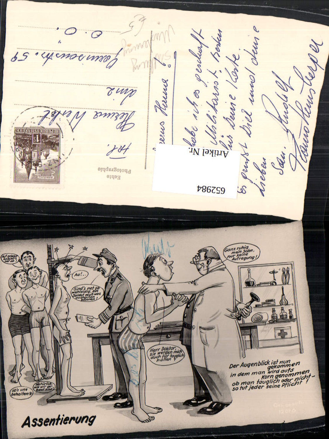 652984,Soldatenhumor Assentierung Tauglichkeit Humor Musterung Stellung