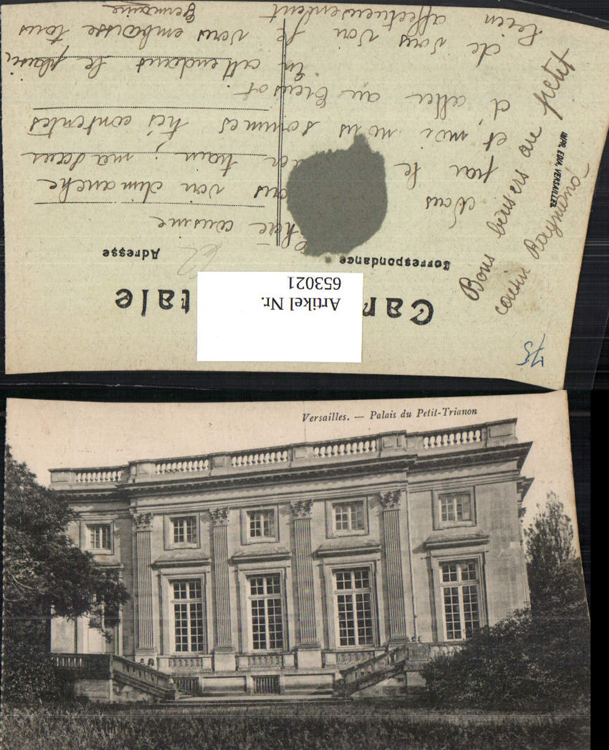 653021,Versailles Palais du Petit Trianon France
