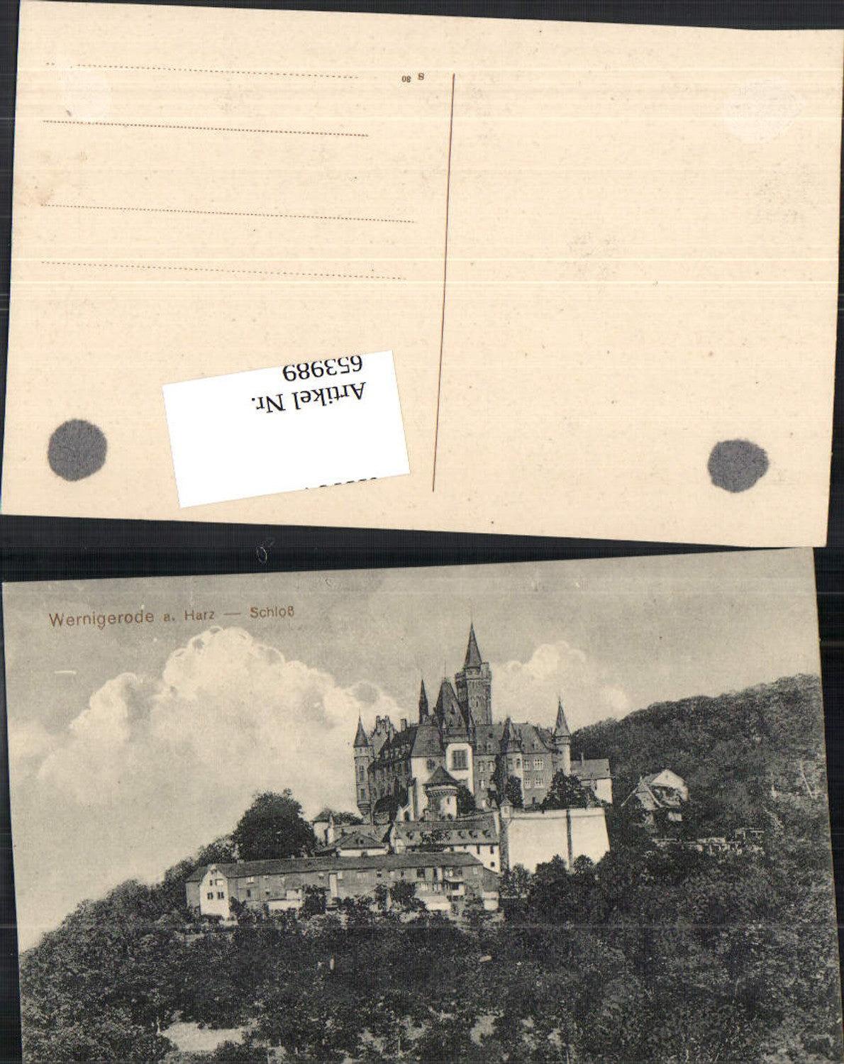 653989,Wernigerode im Harz Schloss