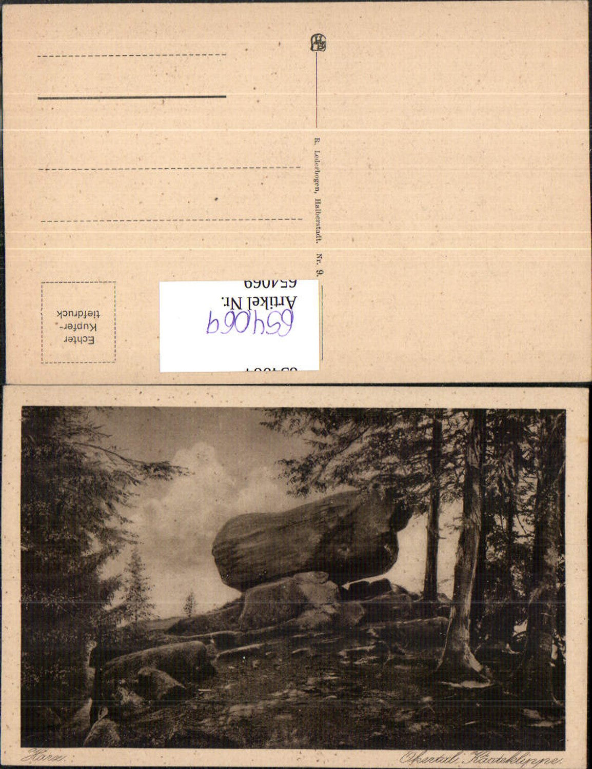 654069,Okertal Goslar Kästeklippe Harz