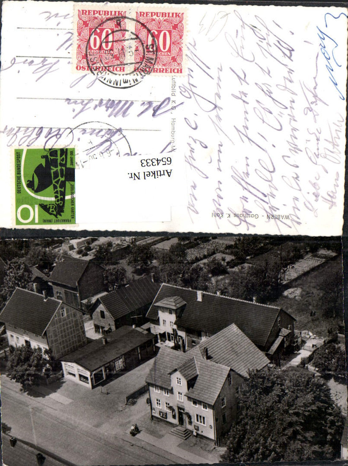 654333,Wabern Gasthaus K. Kahl Hessen