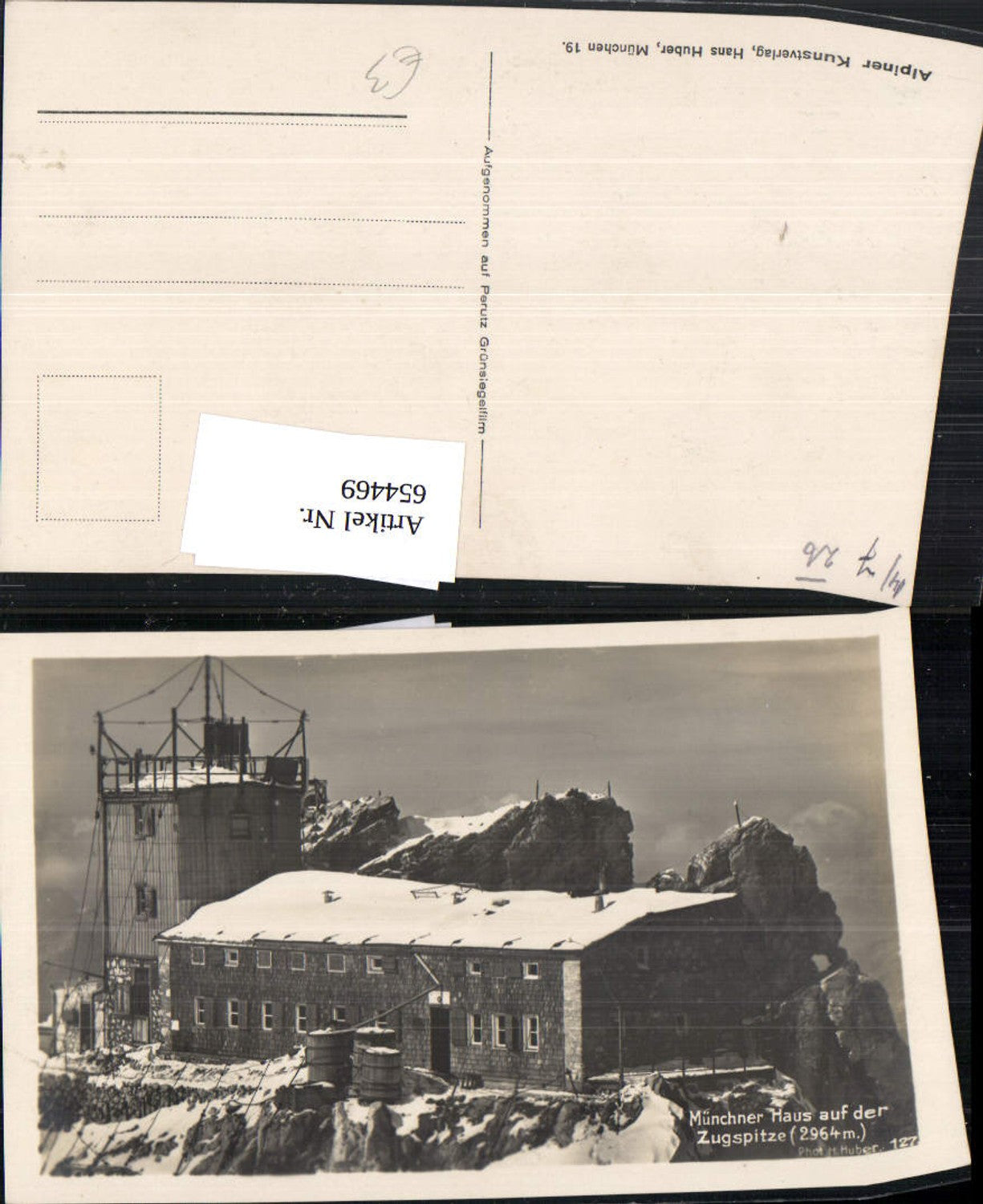654469,Garmisch-Partenkirchen Münchner Haus auf d. Zugspitze