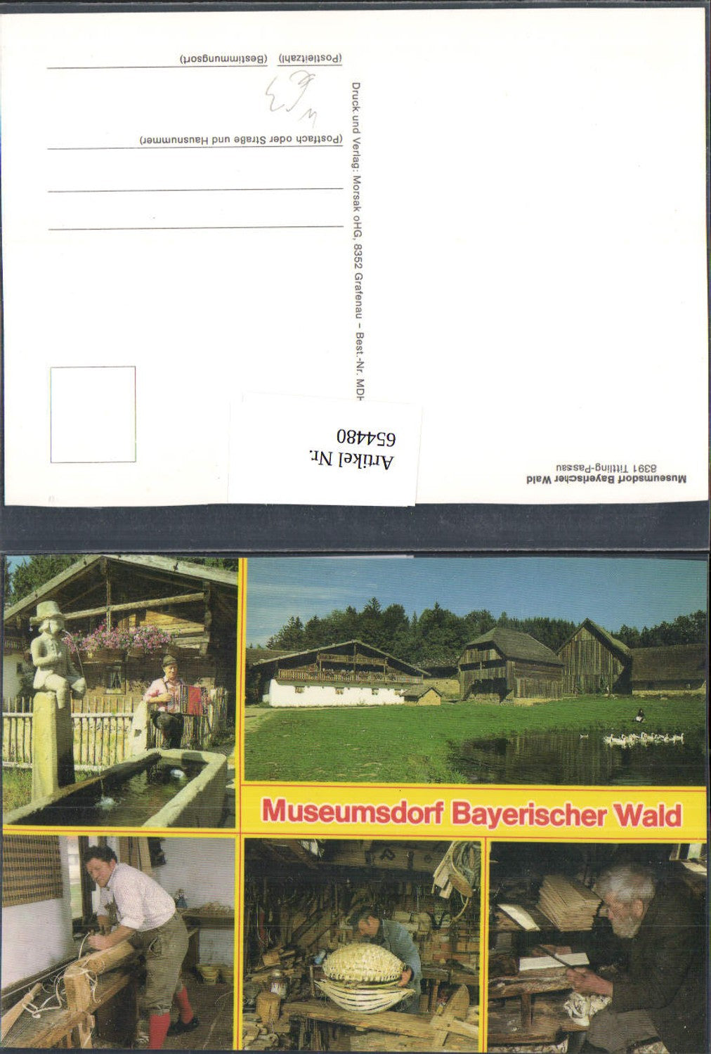 654480,Mehrbild Ak Museumsdorf Bayerischer Wald Tittling