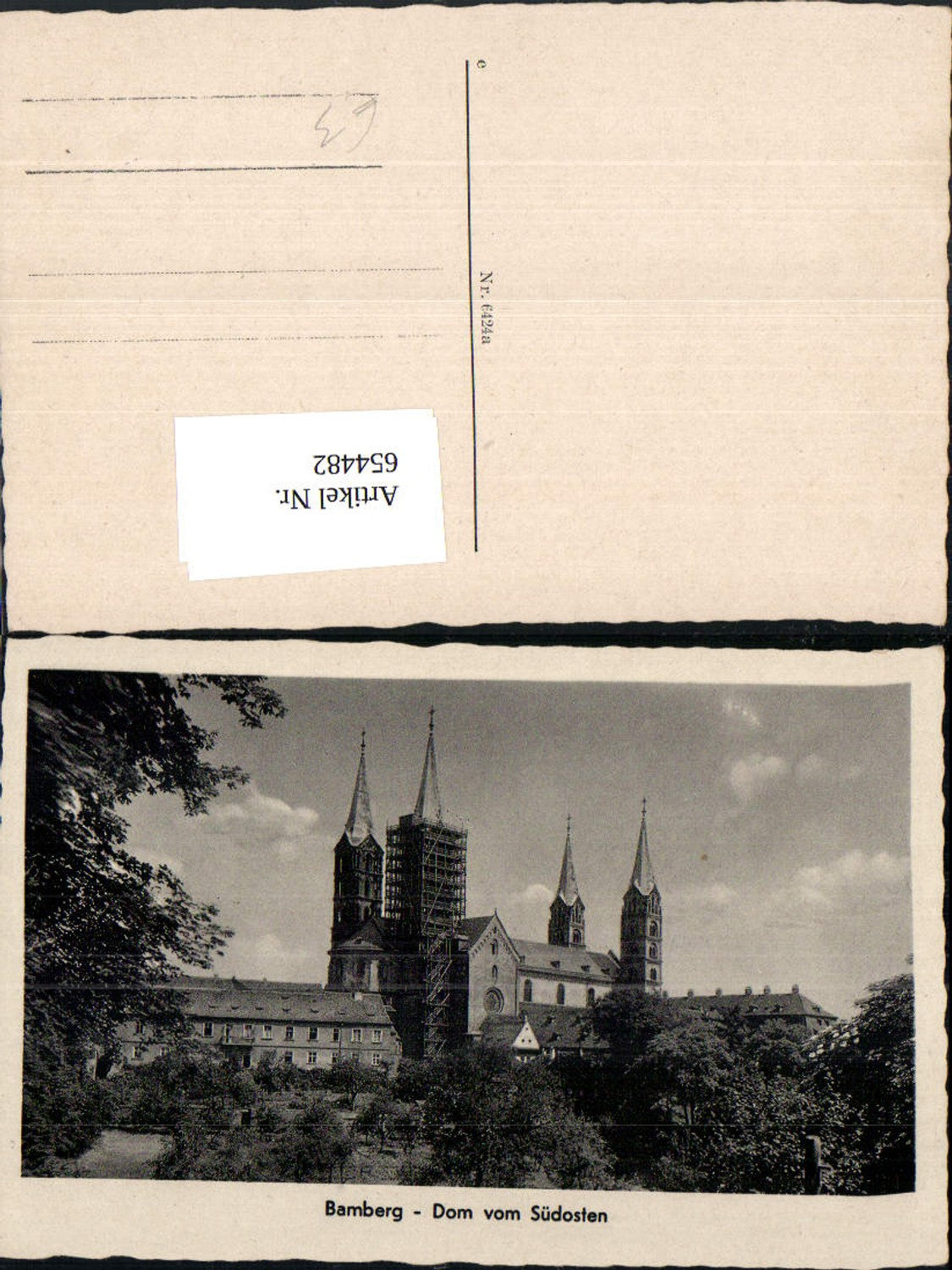 654482,Bamberg Dom v. Südosten