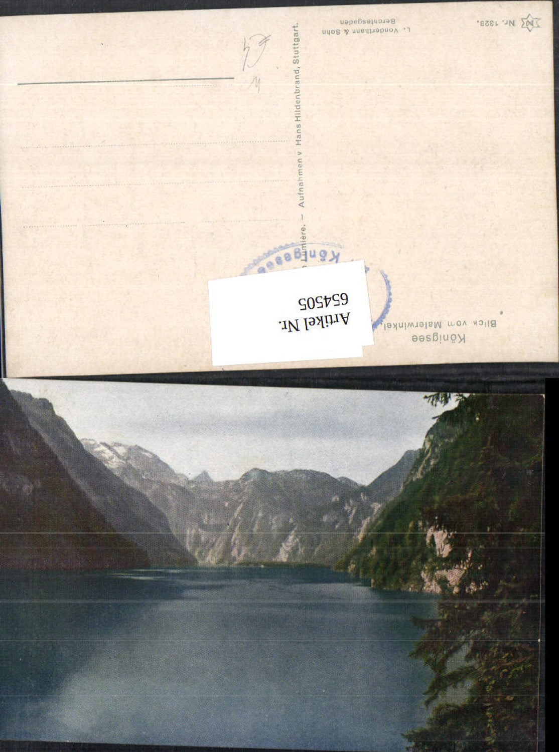 654505,Königssee Schönau am Königssee Blick v. Malerwinkel