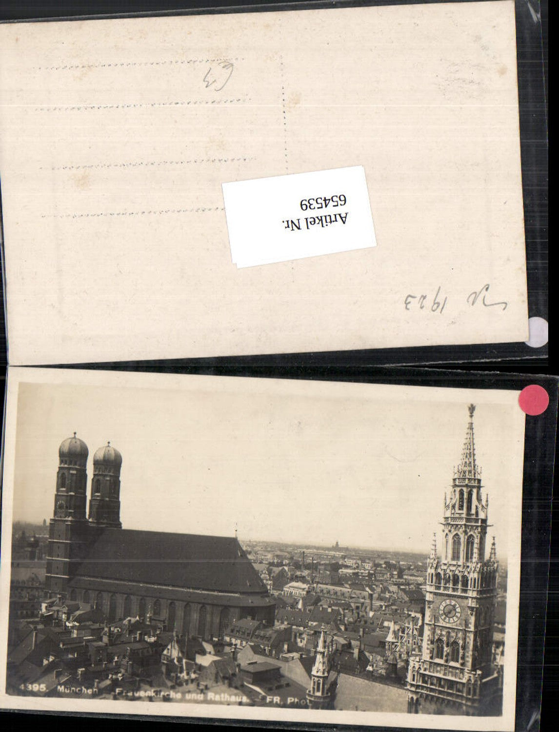 654539,München Frauenkirche u. Rathaus