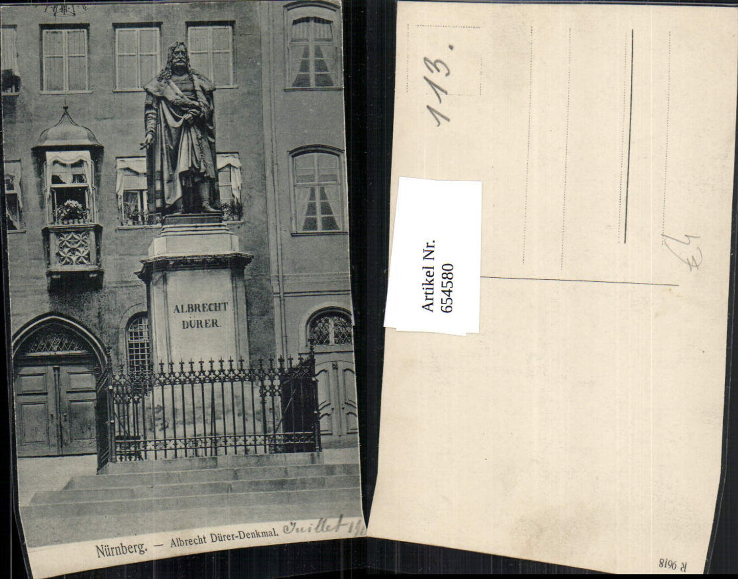 654580,Nürnberg Albrecht-Dürer-Denkmal