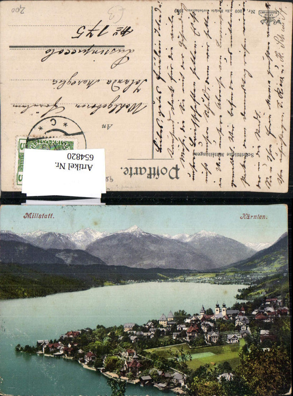 654820,Millstatt am See Gesamtansicht