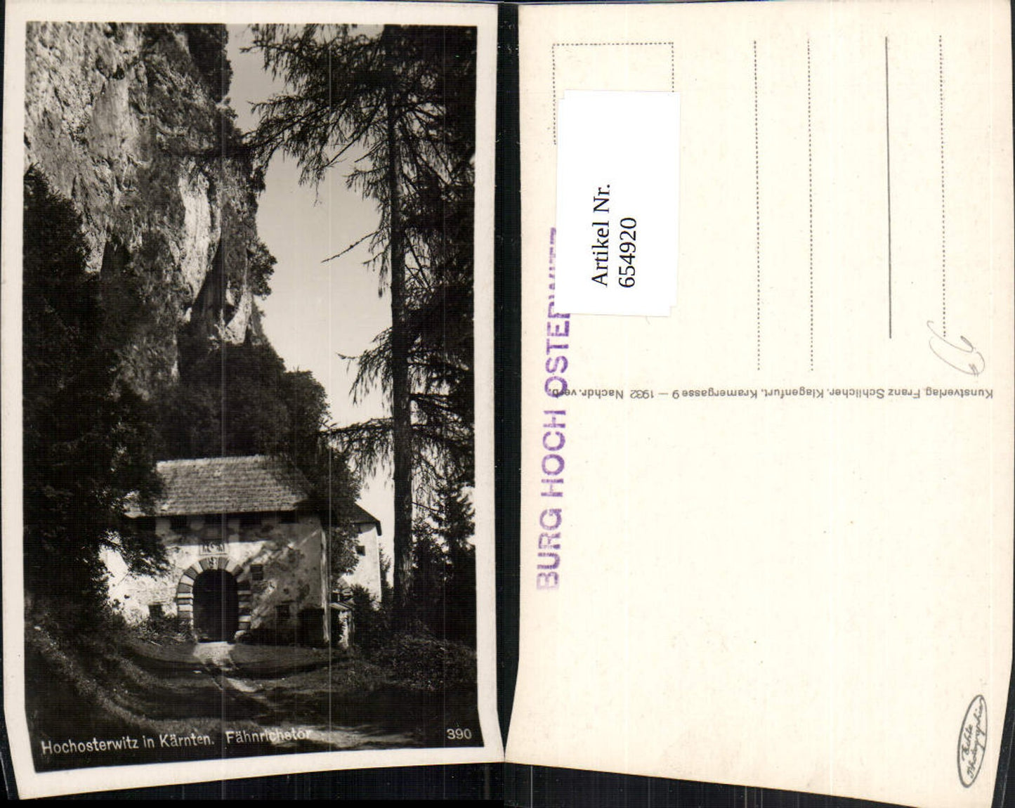 654920, Hochosterwitz Castle, Fähnrichstor Launsdorf, Sankt Georgen am Längsee