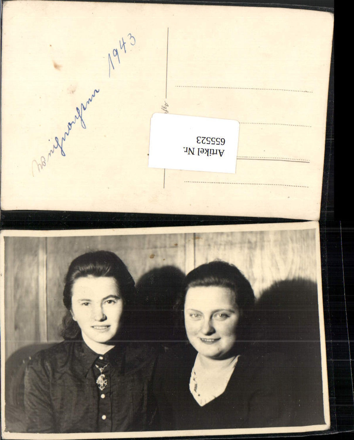 655523,Foto Ak Frauen Portrait