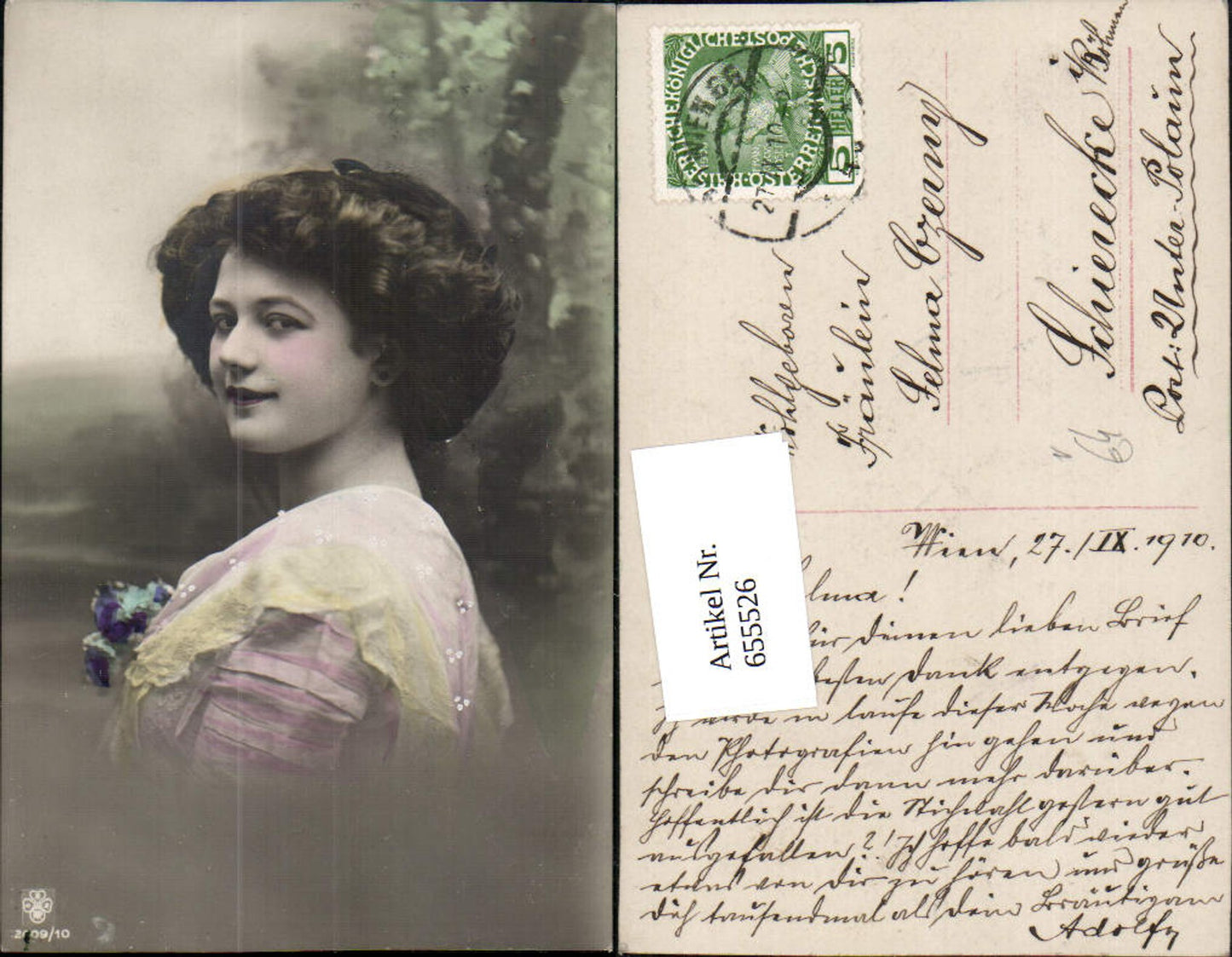 655526,Frau Portrait pub RPH SBW 2609/10