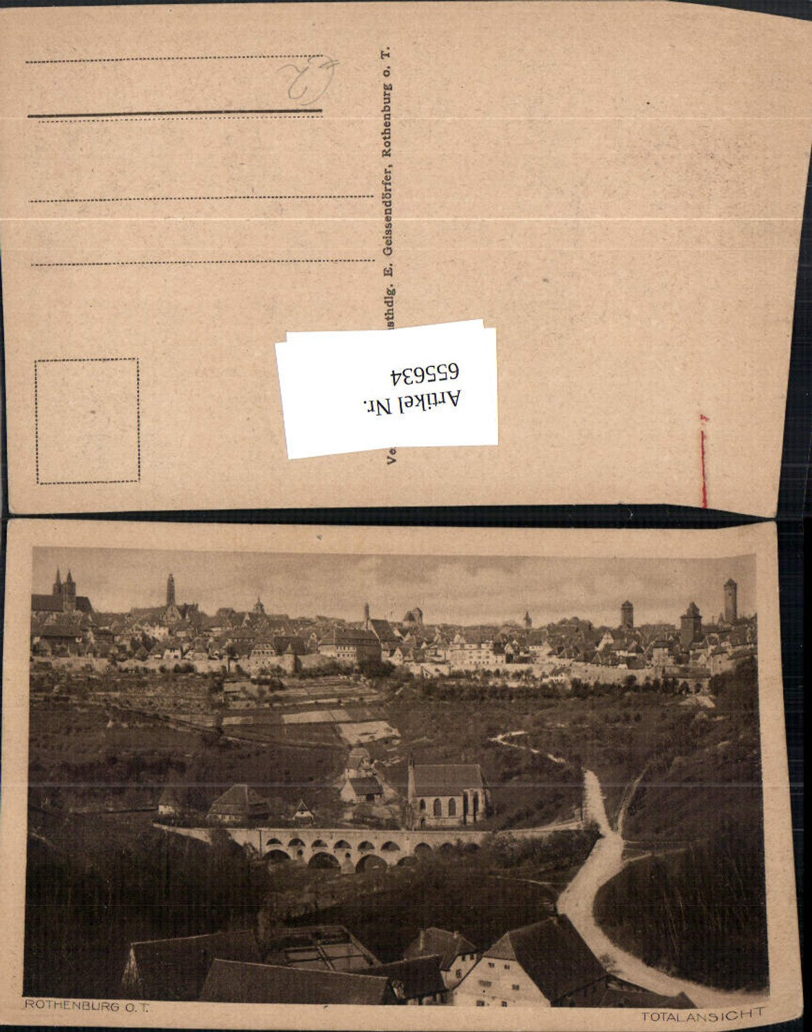 655634,Rothenburg ob der Tauber Totalansicht