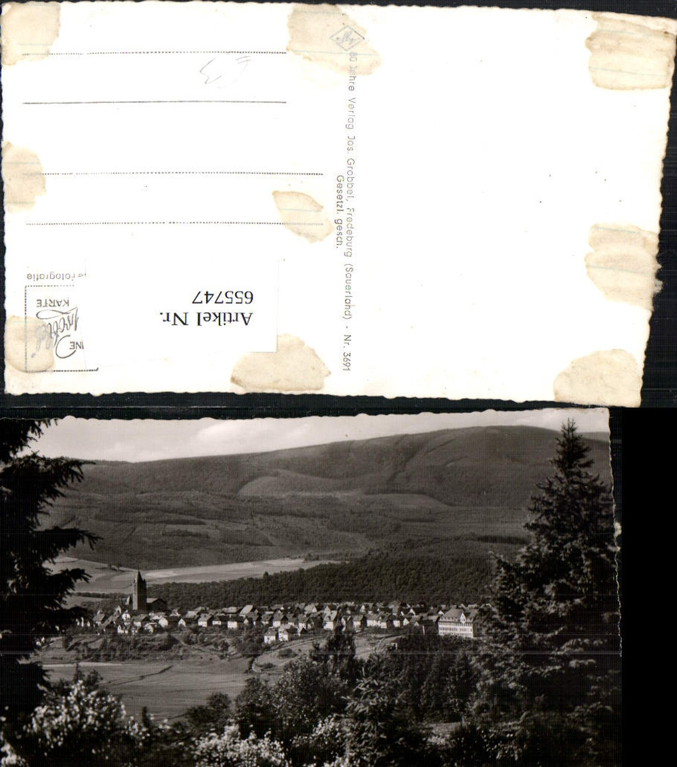 655747,Foto Ak Schmallenberg Hochsauerland