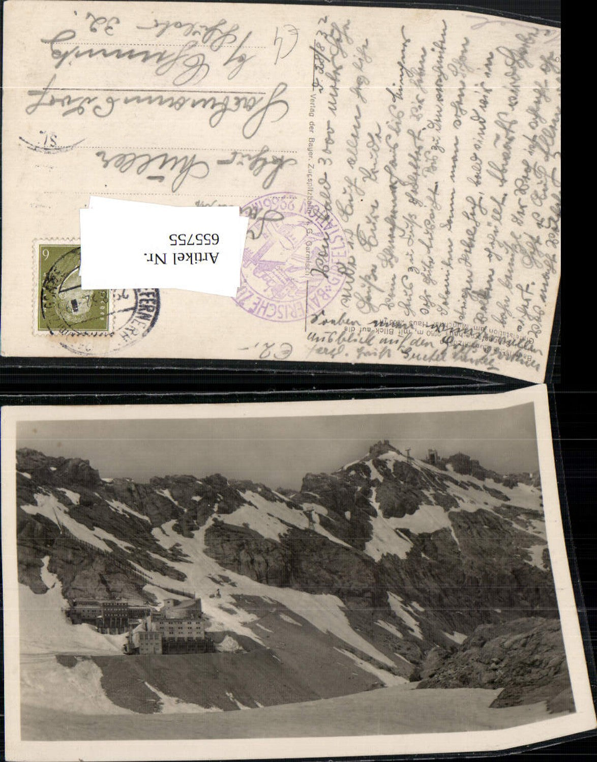 655755,Bayerische Zugspitzebahn Schneefernerhaus Gipfelstation Garmisch-Partenkirchen