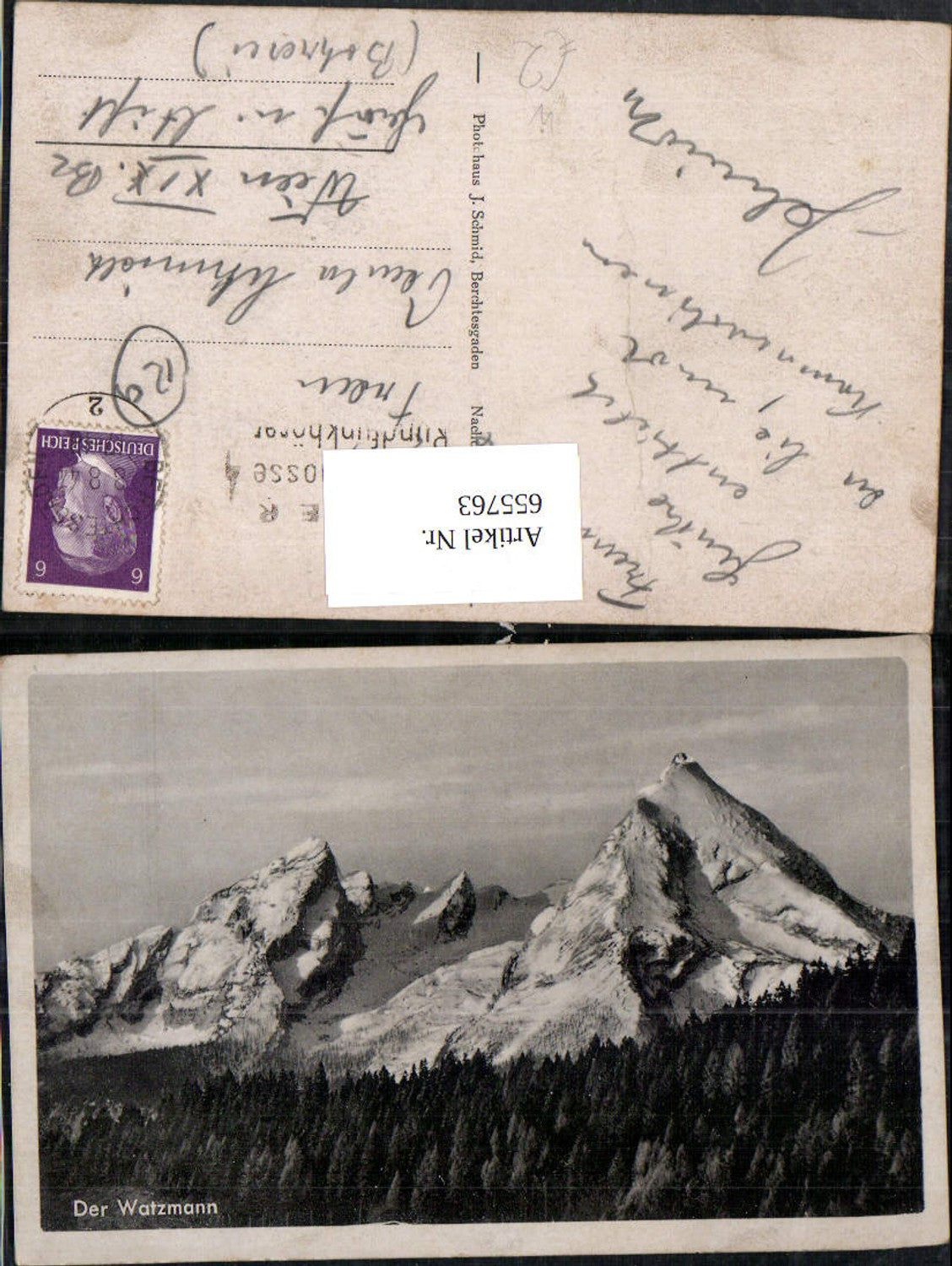 655763,Der Watzmann Ramsau bei Berchtesgaden Schönau am Königssee