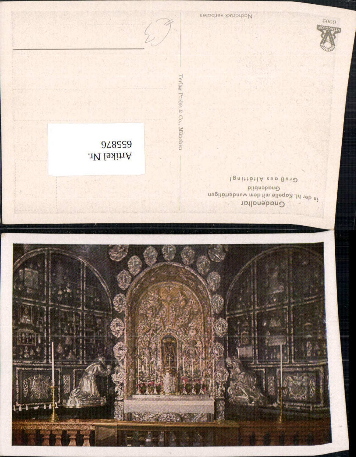 655876,Altötting Gnadenaltar Gnadenbild