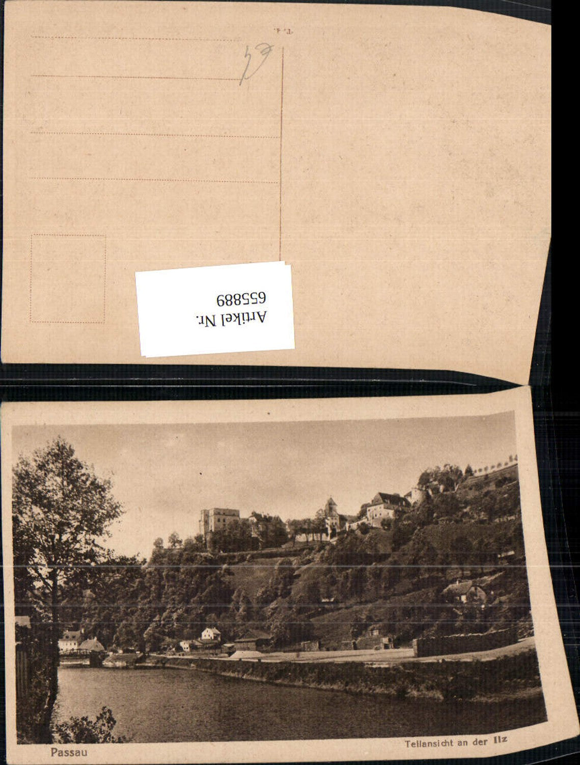 655889,Passau Teilansicht an der Ilz