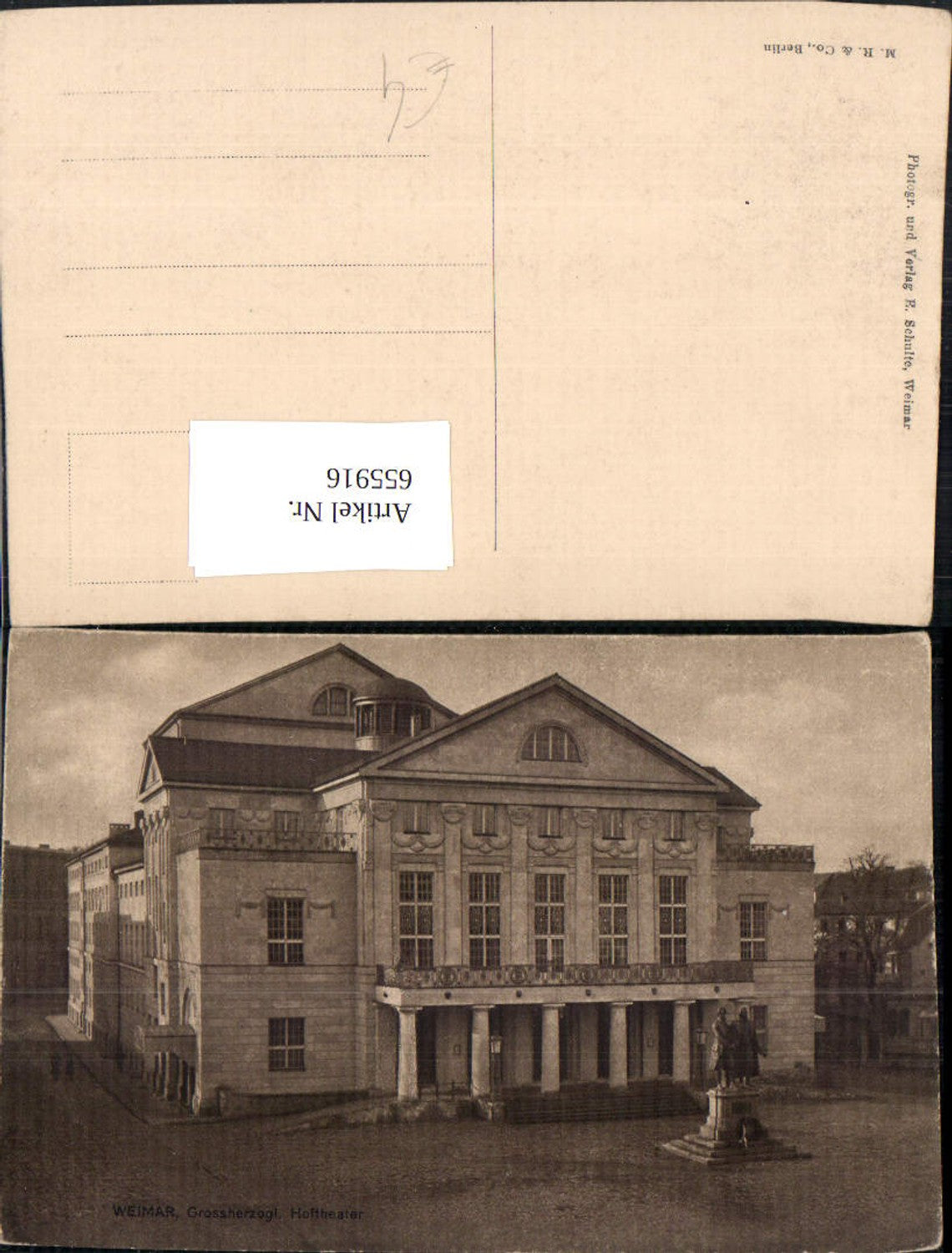 655916,Weimar Grossherzogl. Hoftheater