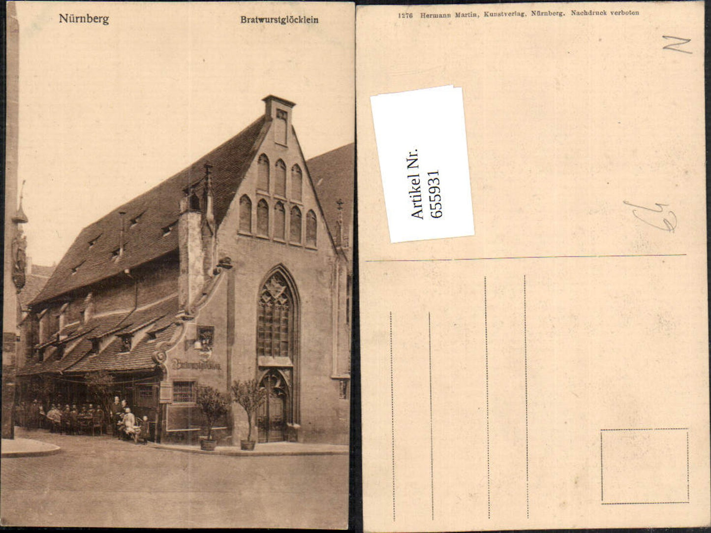 655931,Nürnberg Bratwurstglöcklein