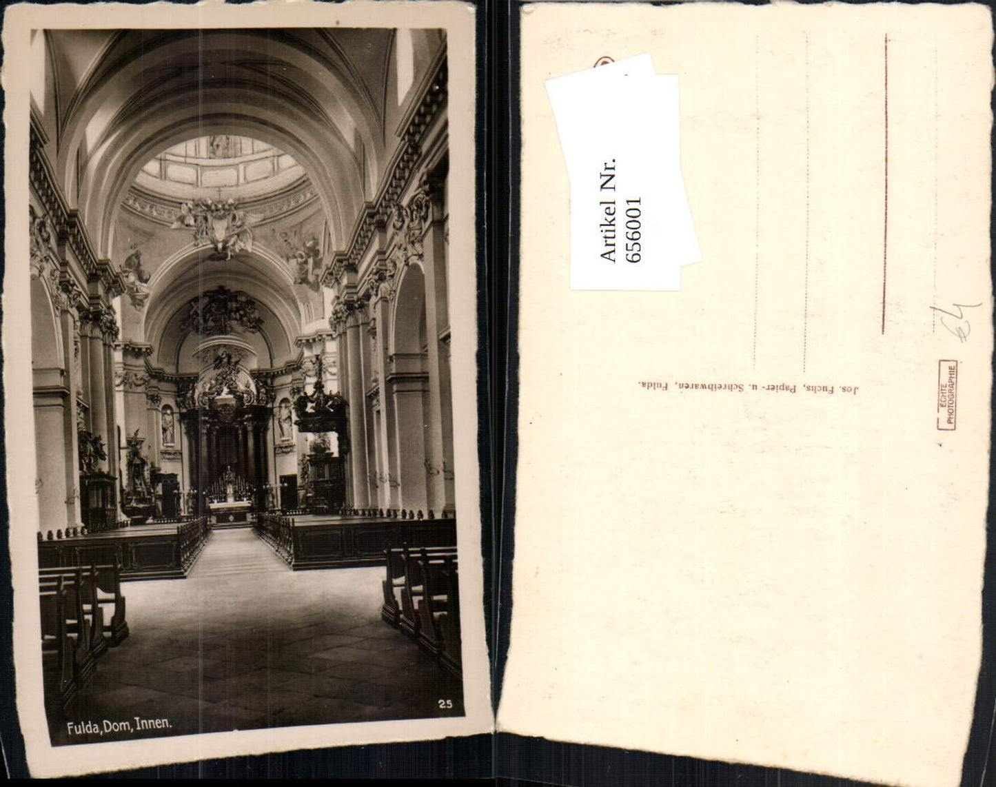 656001,Fulda Dom Innenansicht