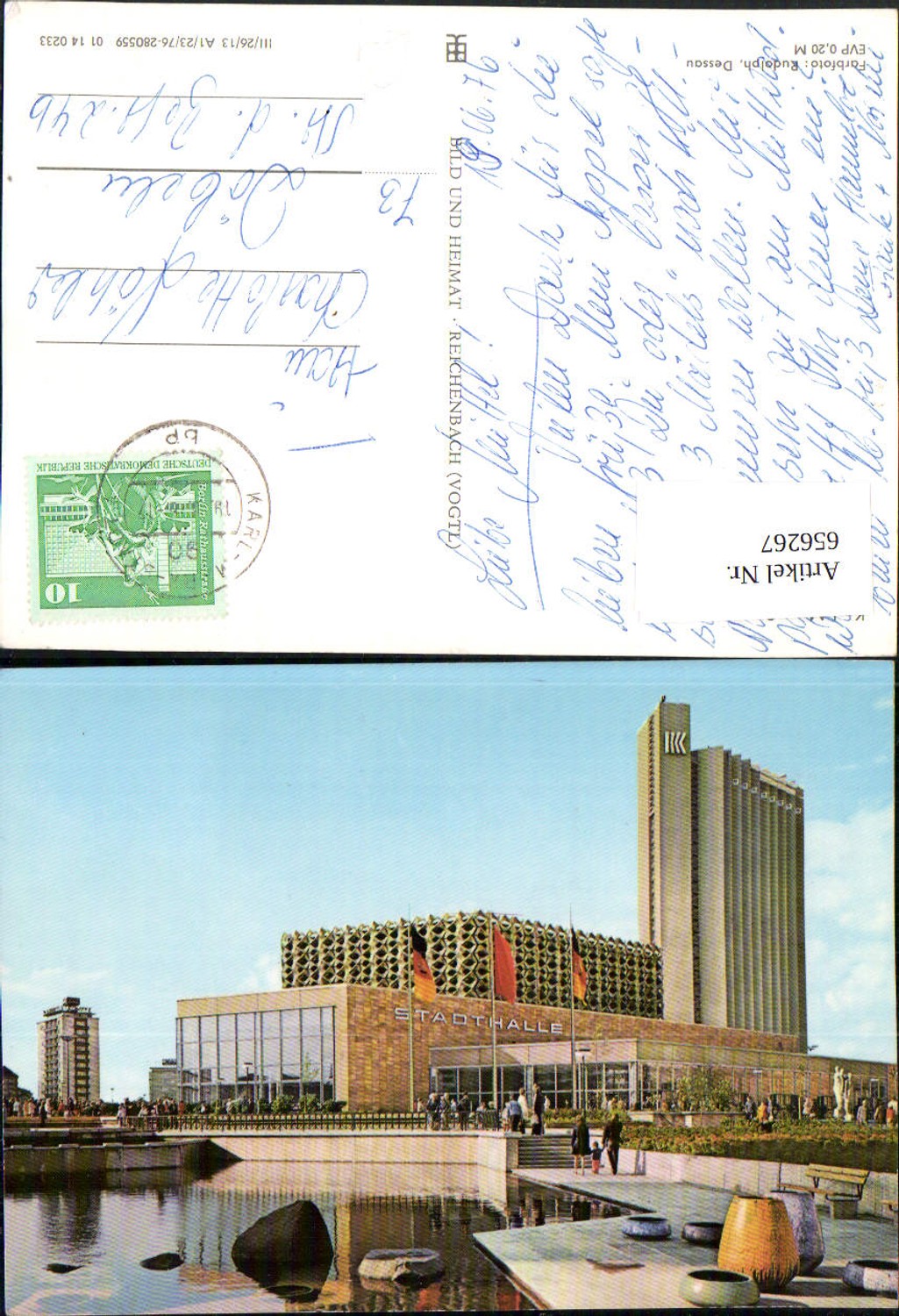 656267,Chemnitz Karl-Marx-Stadt Stadthalle