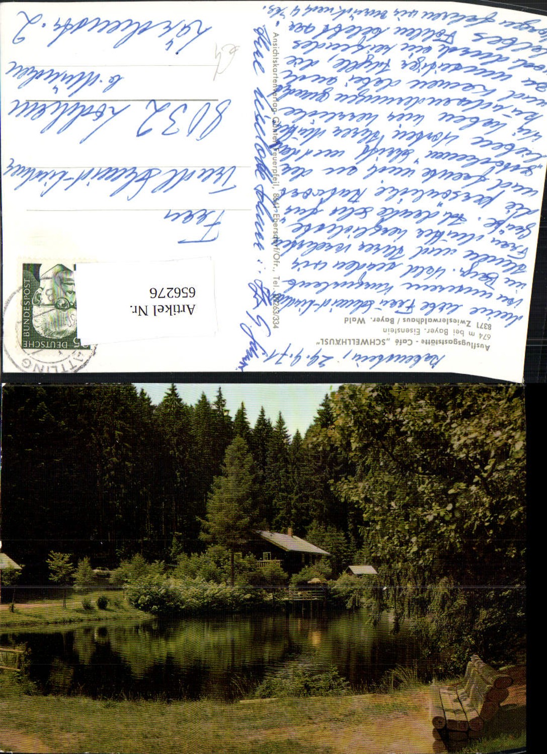 656276,Bayerisch Eisenstein Zwieslerwaldhaus Cafe Schwellhäusl