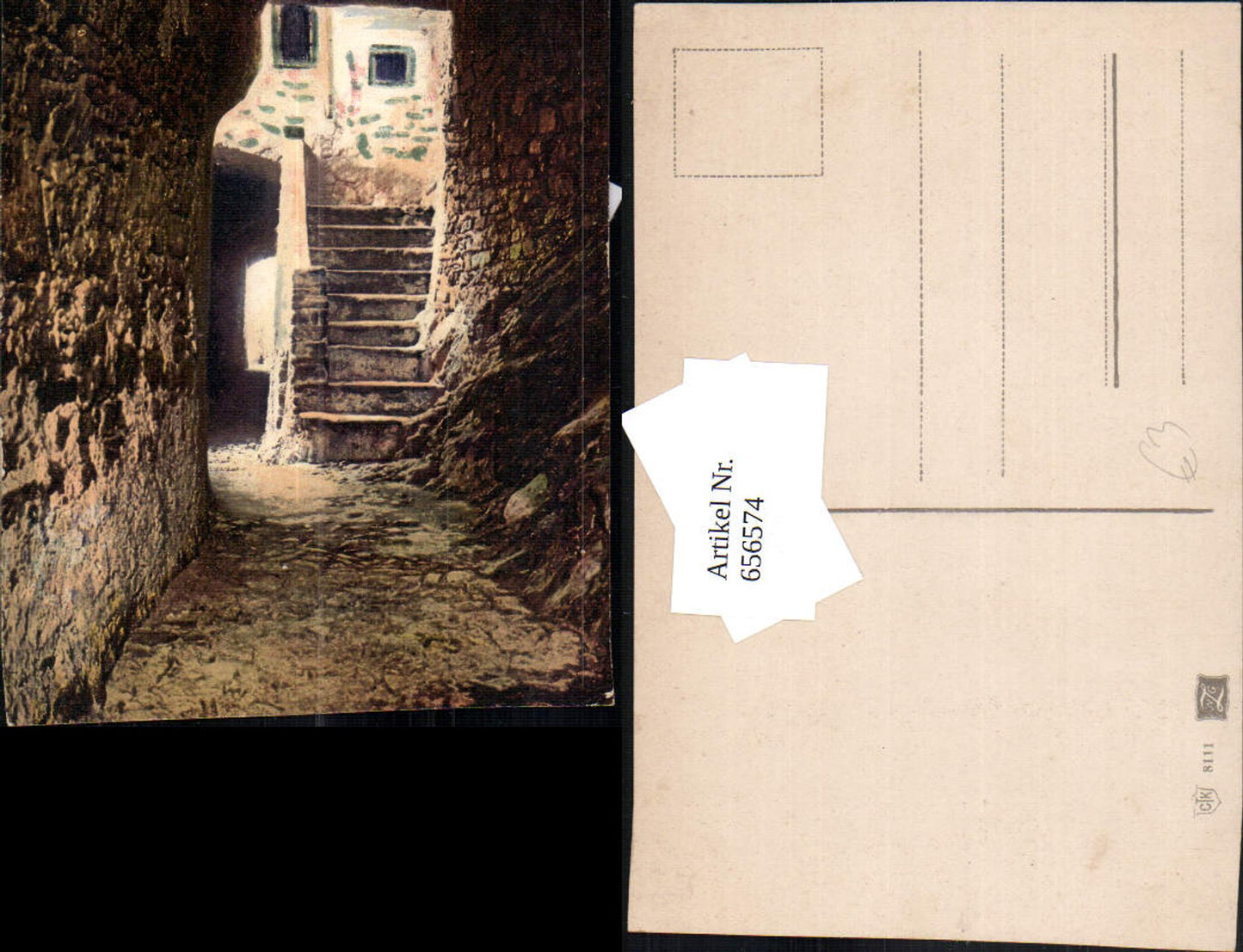 656574, Artist Ak Alley Staircase House Dark Corner