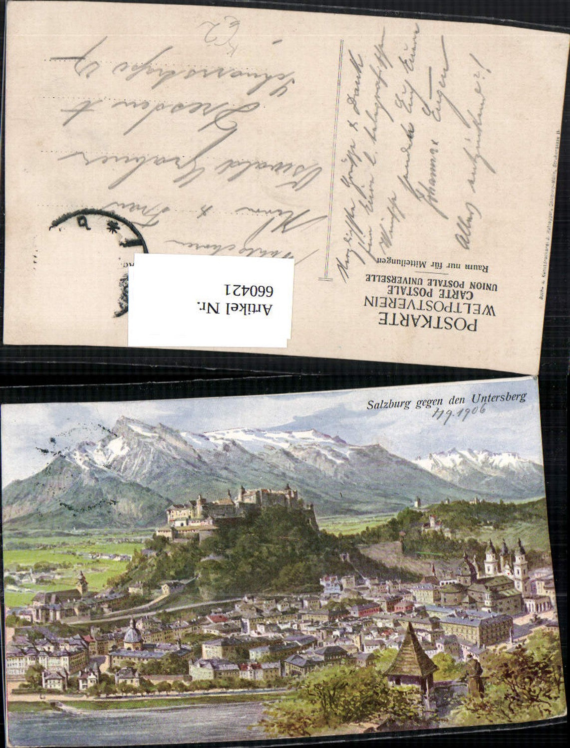 660421, Artists Academy Salzburg against the Untersberg