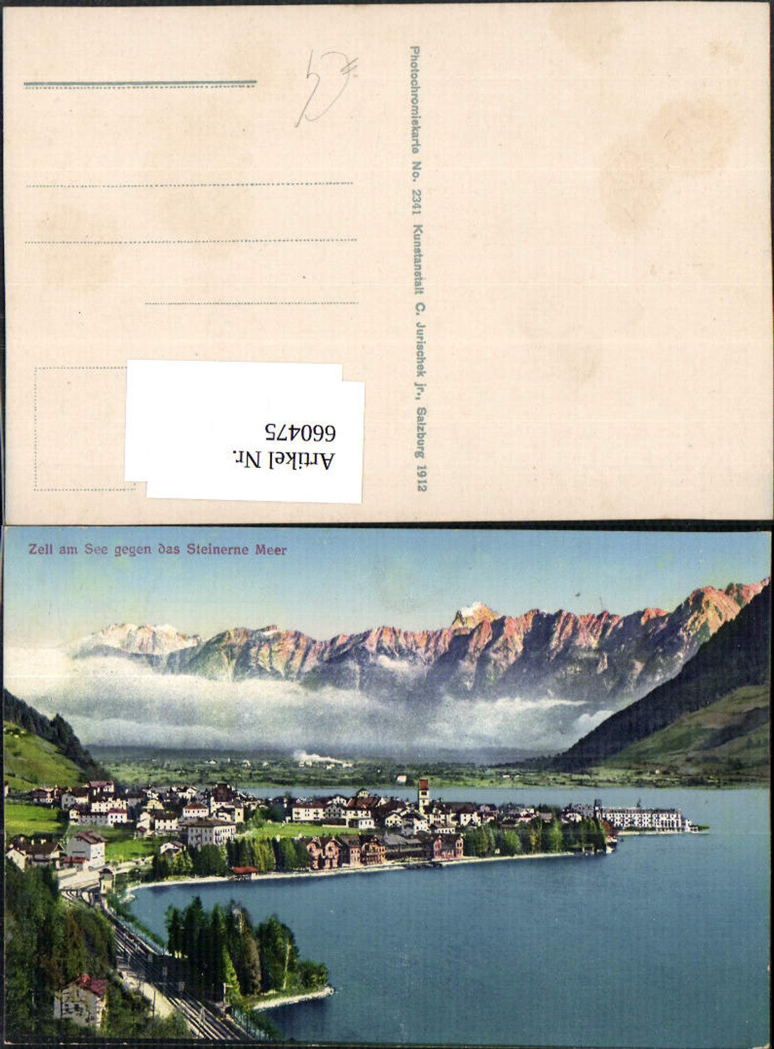 660475,Zell am See geg. d. Steinerne Meer