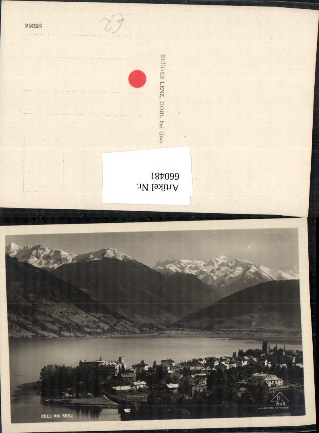 660481,Foto Ak Zell am See Ansicht