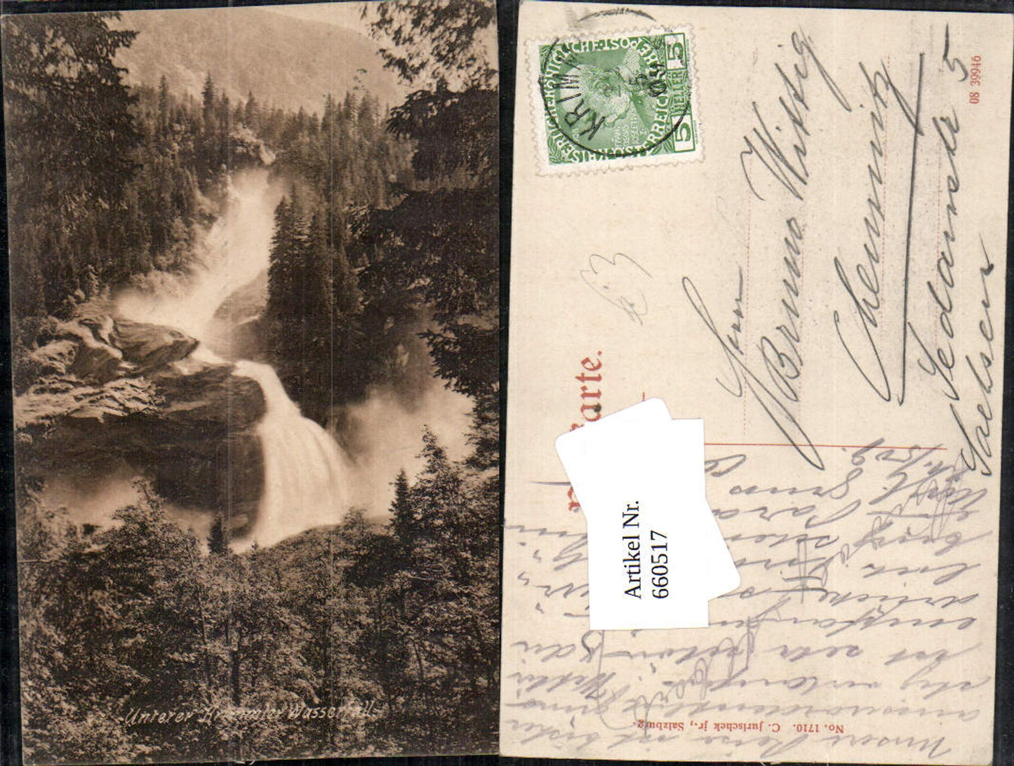 660517,Krimml Unterer Krimmler Wasserfall