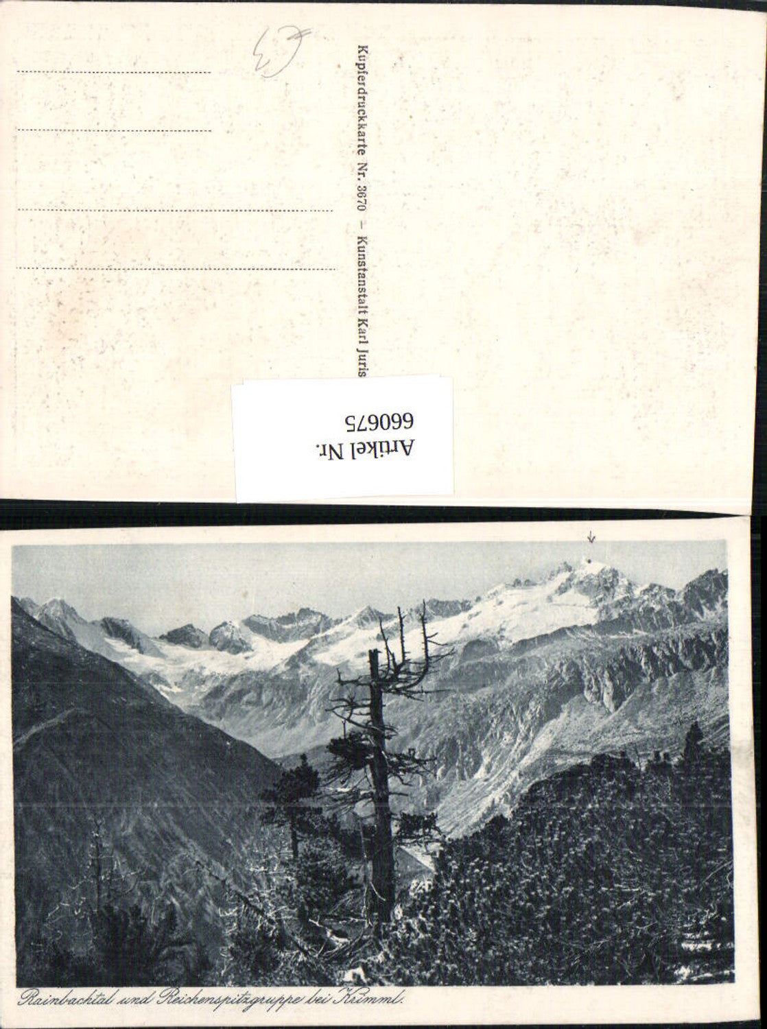 660675,Rainbachtal u. Reichenspitzgruppe b. Krimml