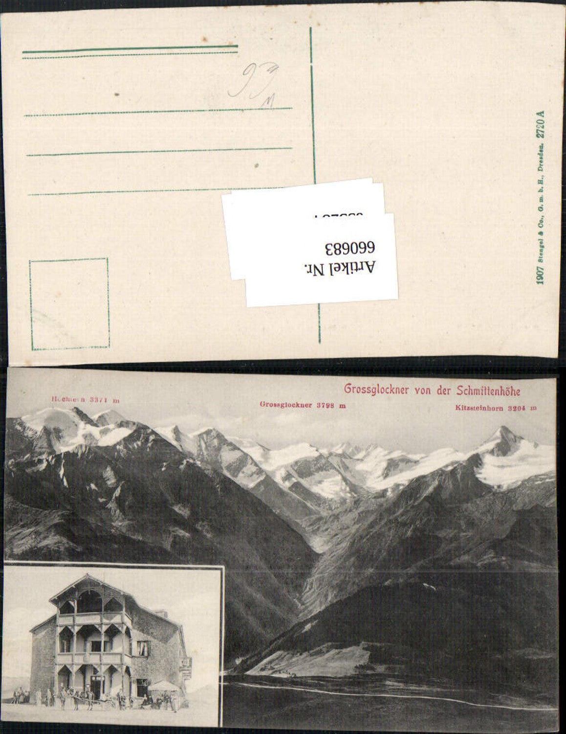 660683,Zell a. See Großglockner v. d. Schmittenhöhe