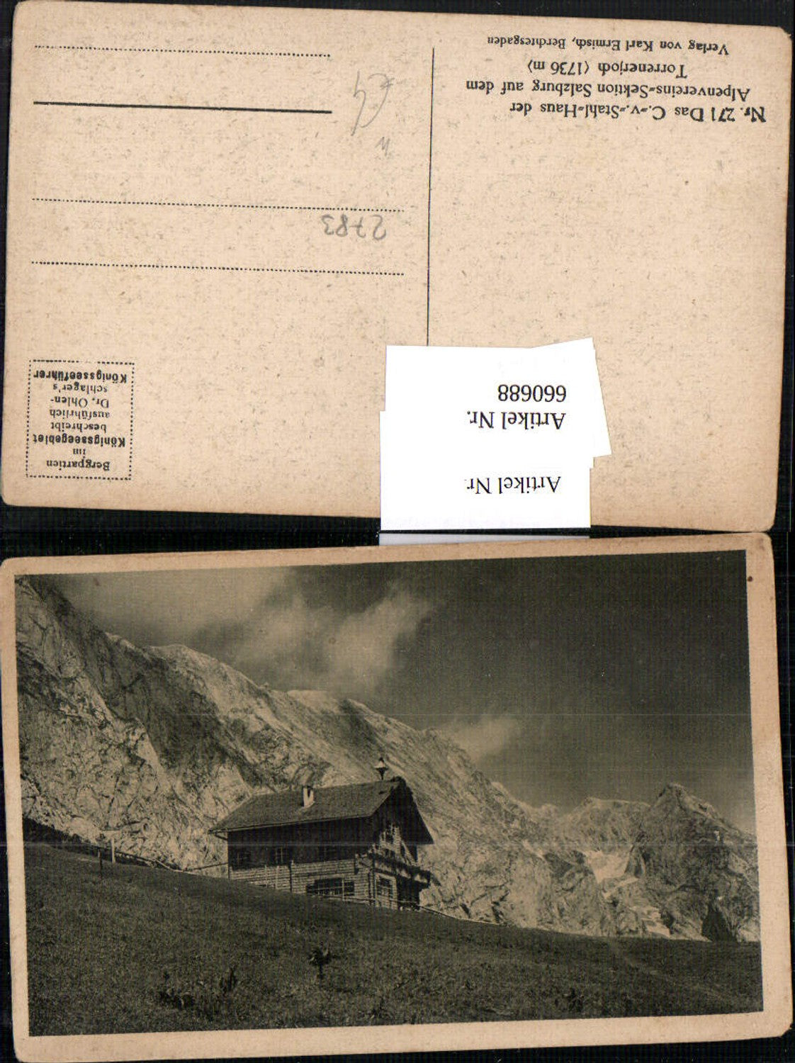 660688,Golling an der Salzach Carl-von-Stahl-Haus Torrenerjoch