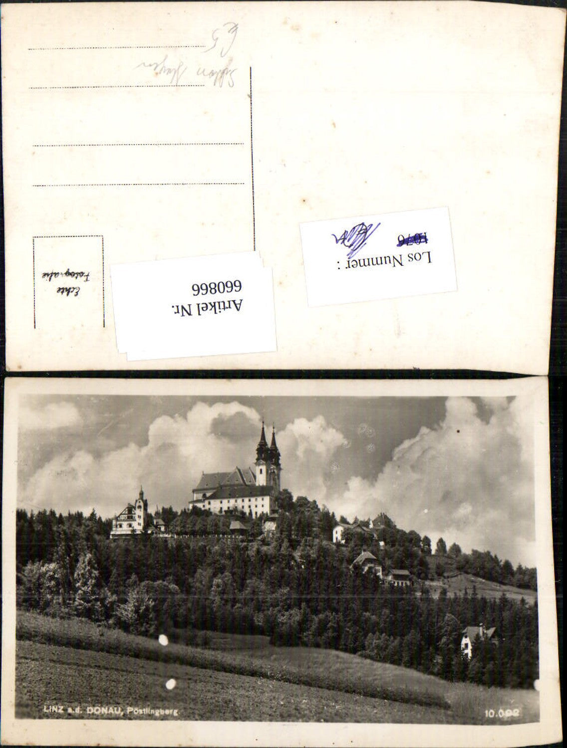 660866,Foto Ak Linz a. d. Donau Pöstlingberg Schloss Hagen