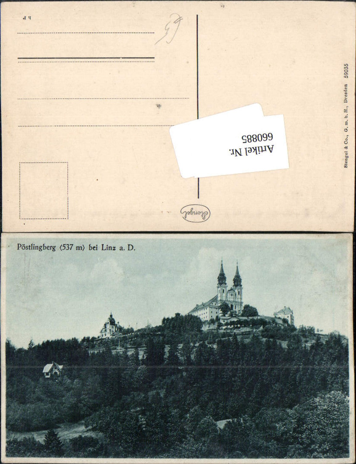 660885,Linz a. d. Donau Pöstlingberg