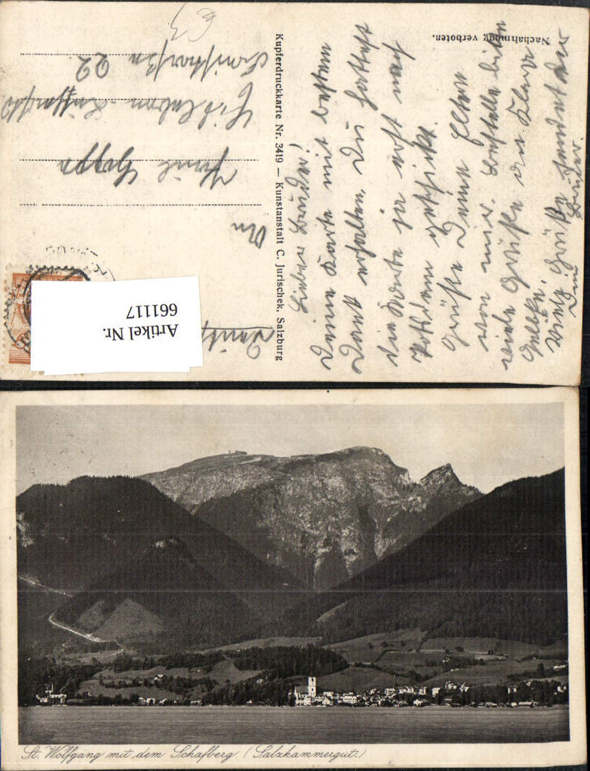 661117,St. Wolfgang im Salzkammergut mit dem Schafberg