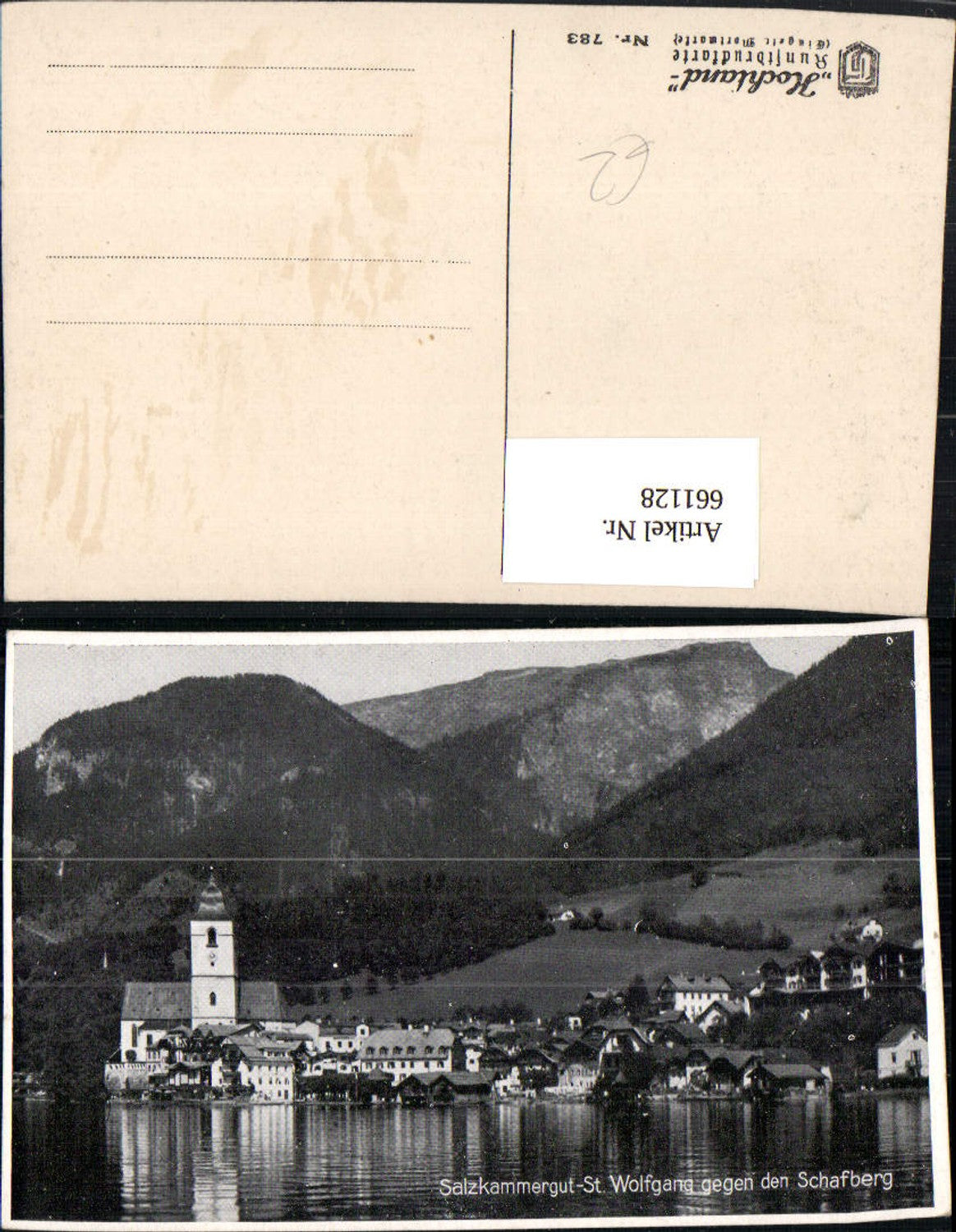 661128,St. Wolfgang im Salzkammergut geg. d. Schafberg