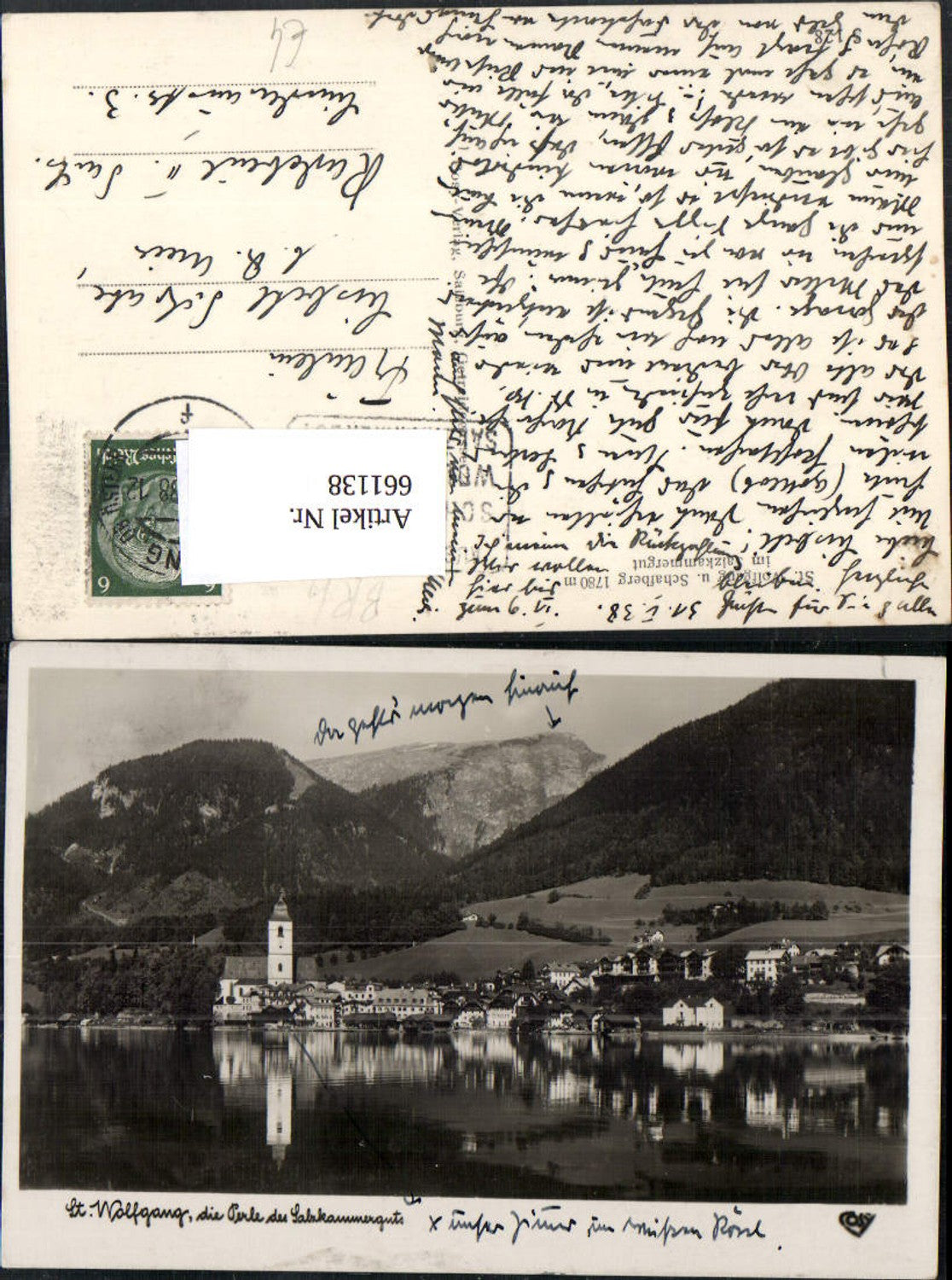 661138,St. Wolfgang im Salzkammergut u. Schafberg