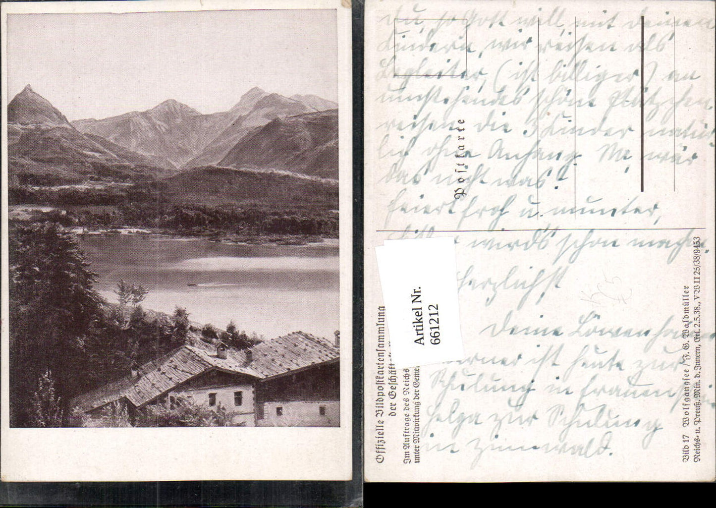 661212,Künstler Ak Waldmüller Wolfgangsee St Wolfgang im Salzkammergut