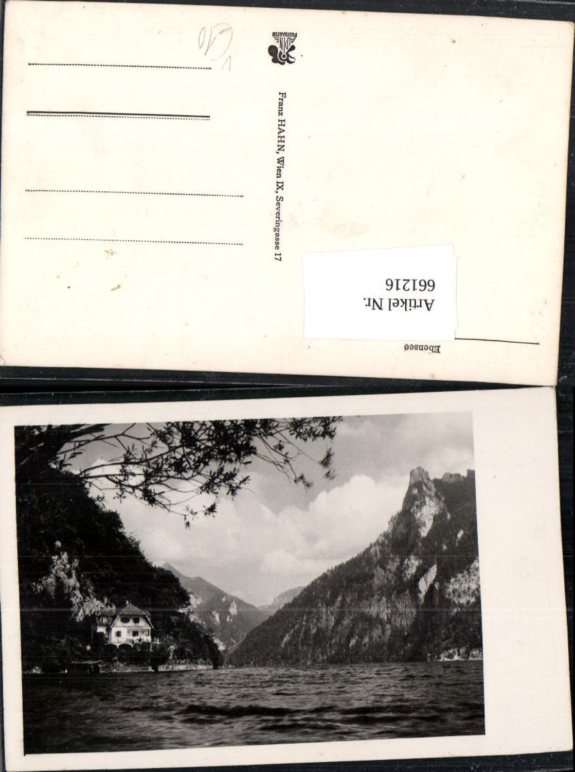 661216,Foto Ak Ebensee a. Traunsee pub Franz Hahn