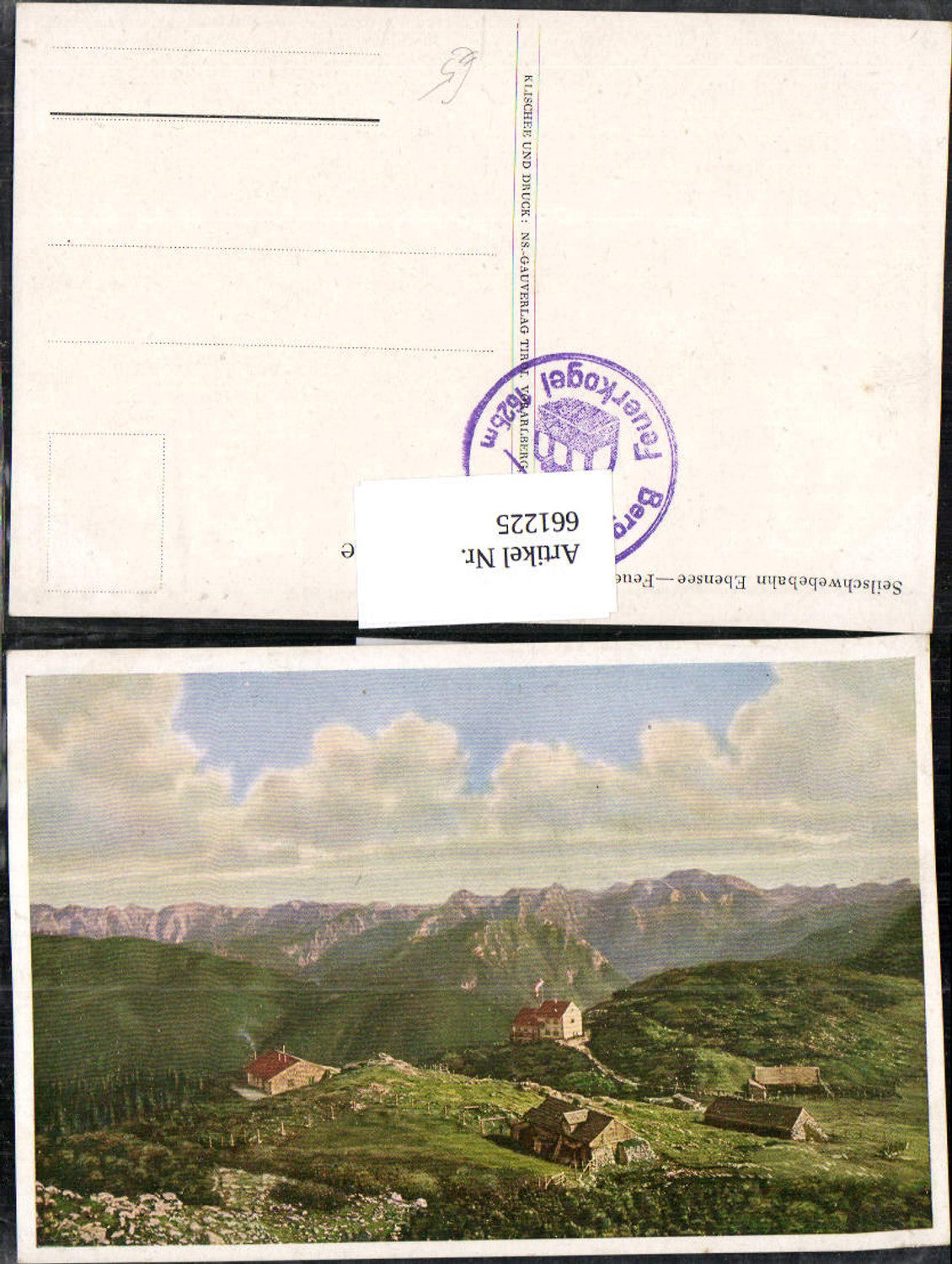 661225,Ebensee a. Traunsee Seilschwebebahn Seilbahn Feuerkogel