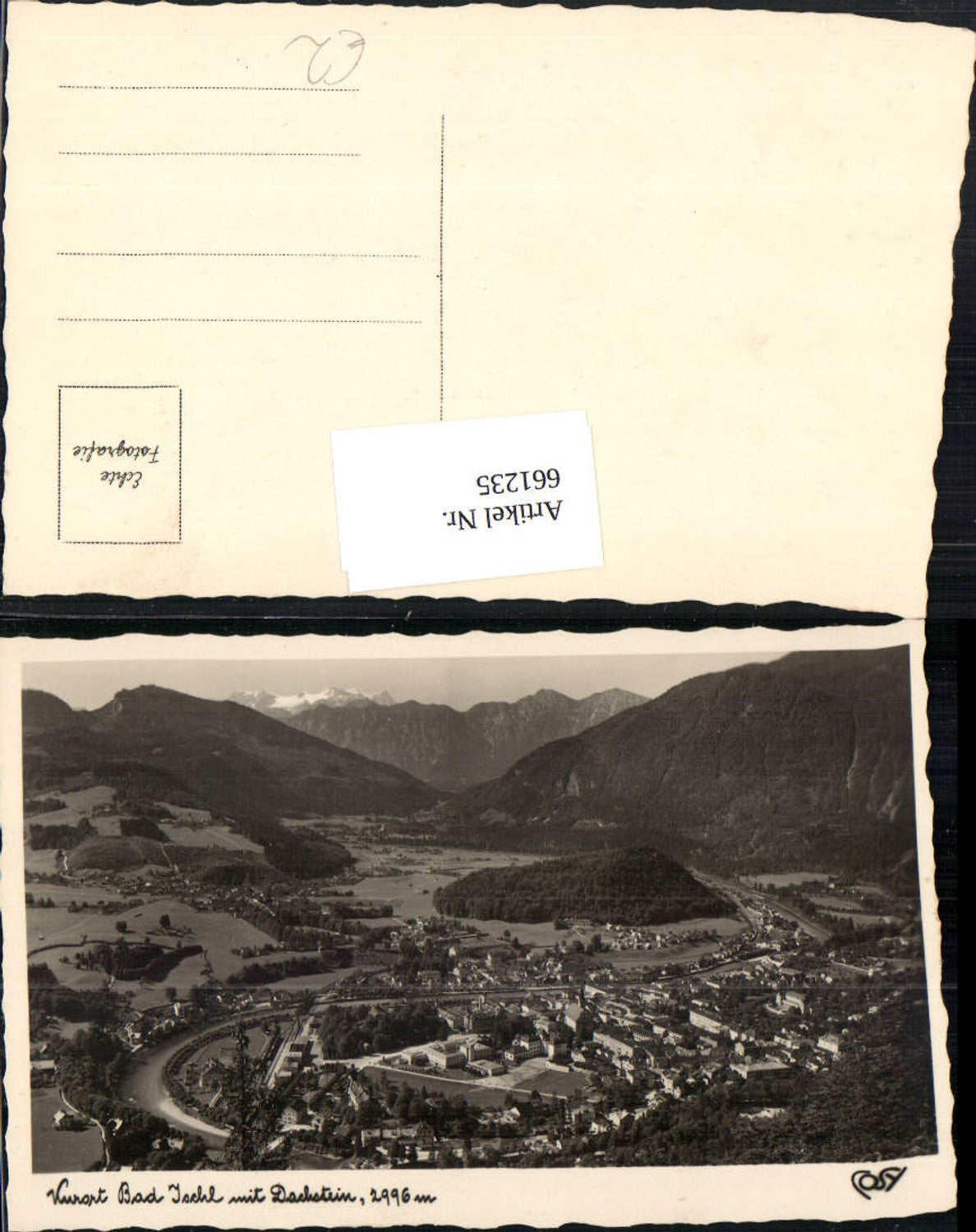 661235,Foto Ak Bad Ischl mit Dachstein