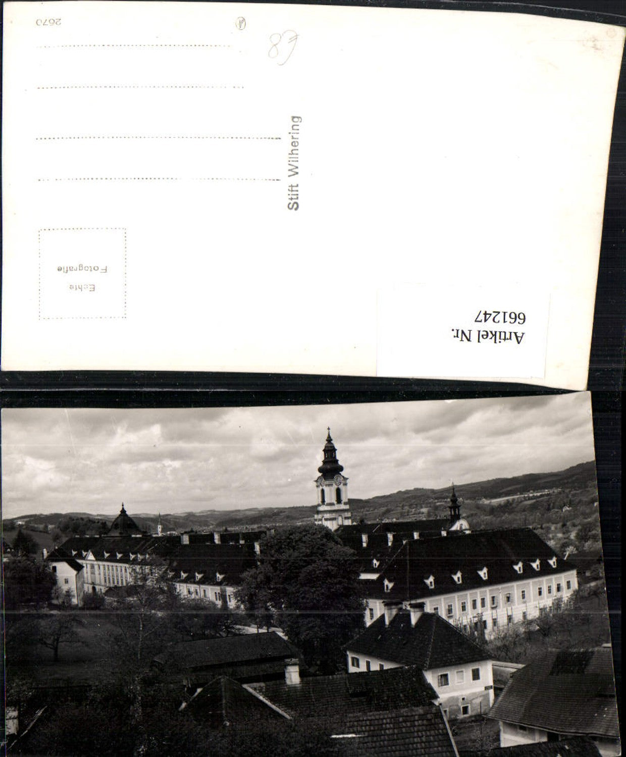 661247,Foto Ak Stift Wilhering
