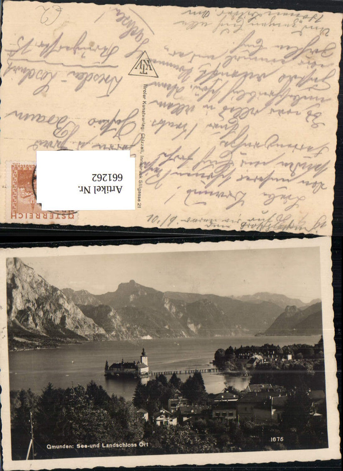 661262,Gmunden See- u. Landschloss Ort